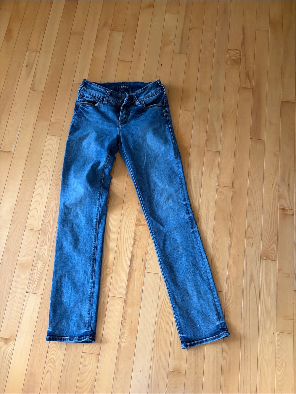 Silver Jeans Women's Dark Blue Skinny Jeans
